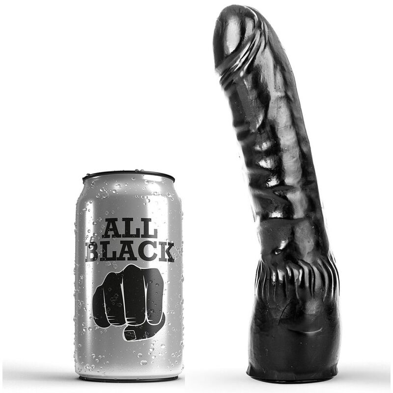 Dildo Schwarz Realistisch 20 cm