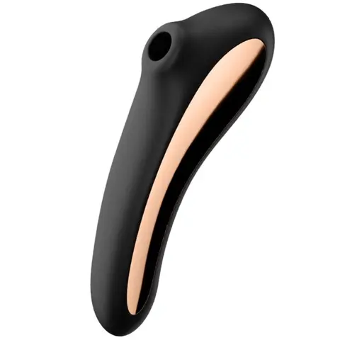 Dual Kiss Air Pulse Vibrator Schwarz