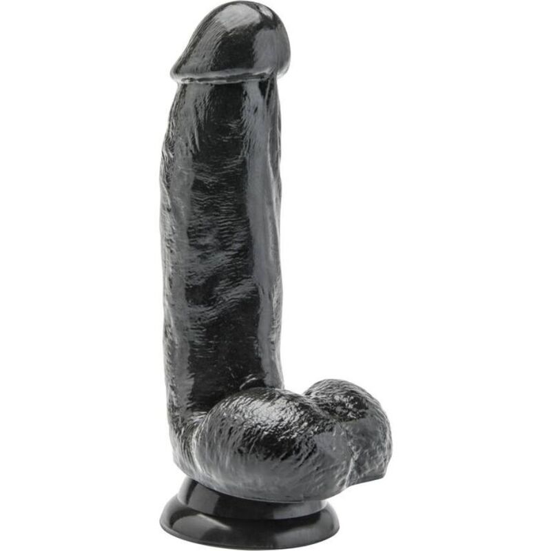 Dildo 12 cm mit Kugeln Schwarz