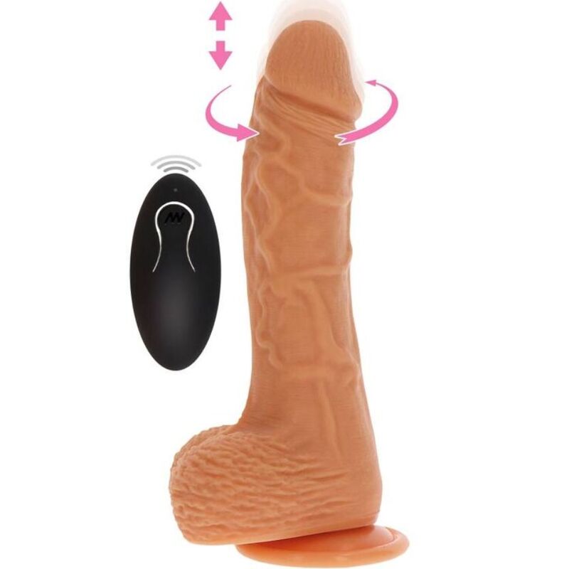 Up&Down Rotierende Vibr-Dildo-Haut