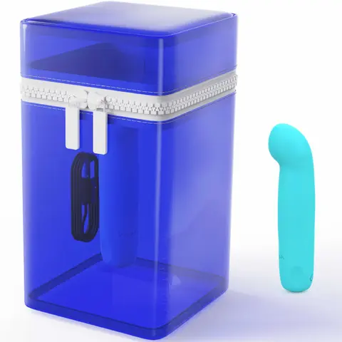 Bcute Curve Infinite Classic Limited Edition Blauer Silikon-Vibrator