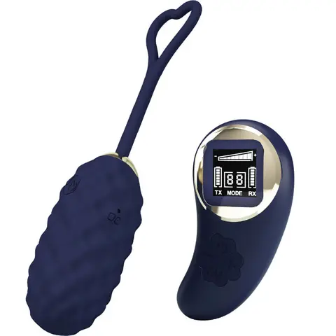 Pretty Love - Vivian Blue Vibrations-Ei mit Fernbedienung