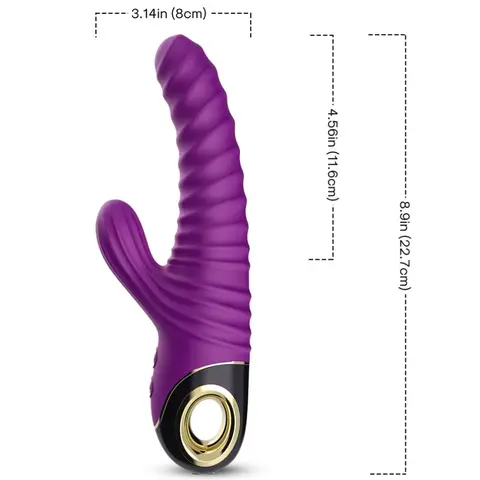 Eternity Vibrator Silikon Lila