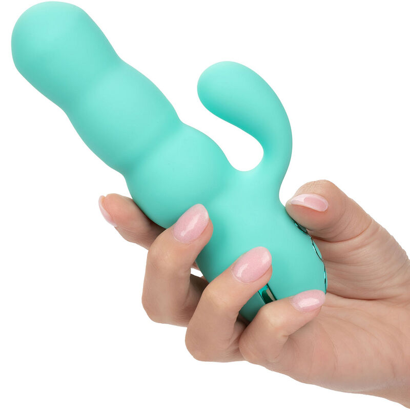 Del Mar Diva Vibrator Rabbir Aqua Grün von California Dreaming