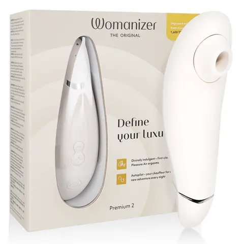 Premium 2 Klitoralstimulator Warmgrau