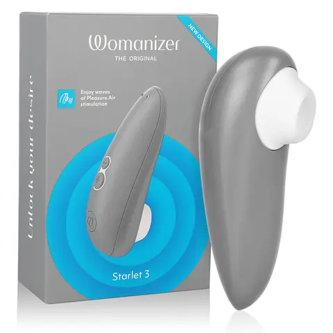 Starlet 3 Klitoralstimulator Grau