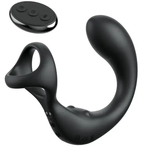 Vibrierender Analmassager mit Fernbedienung