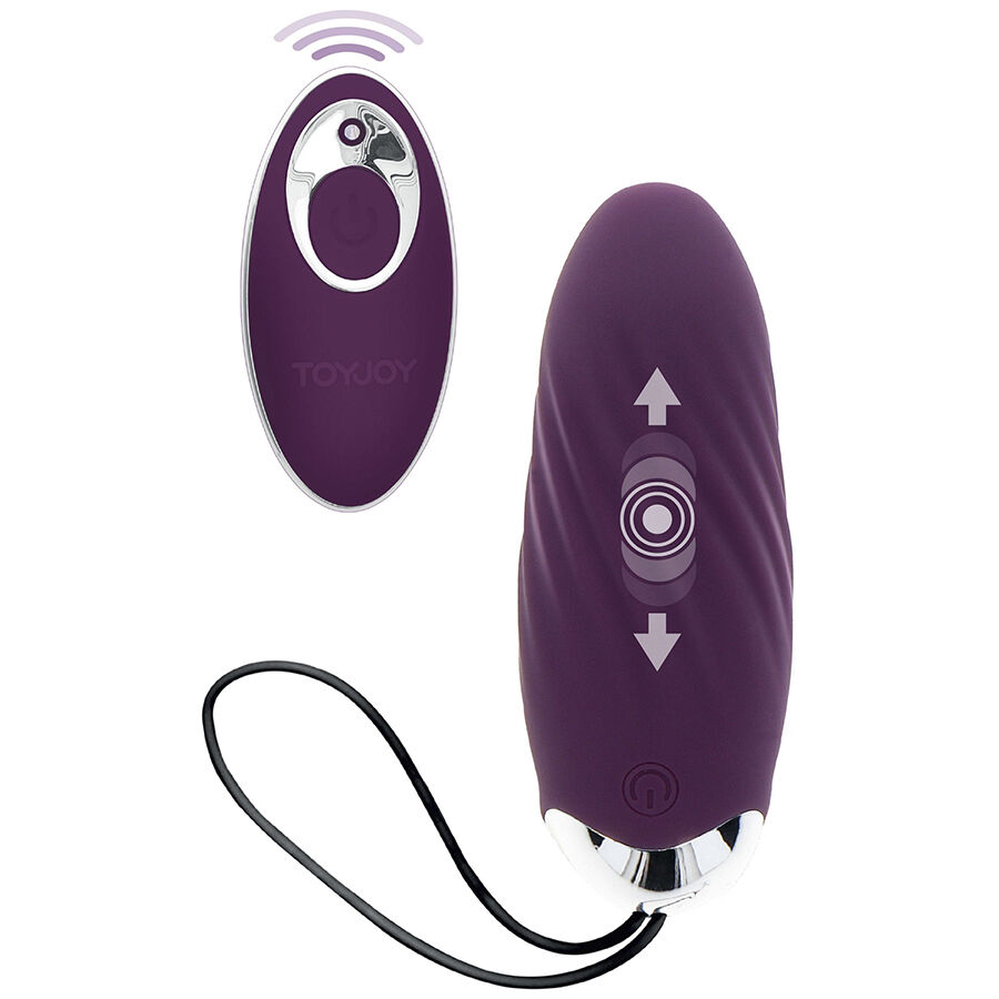 Happiness Knock Knock Eggstavagant Vibrator Fernbedienung Lila