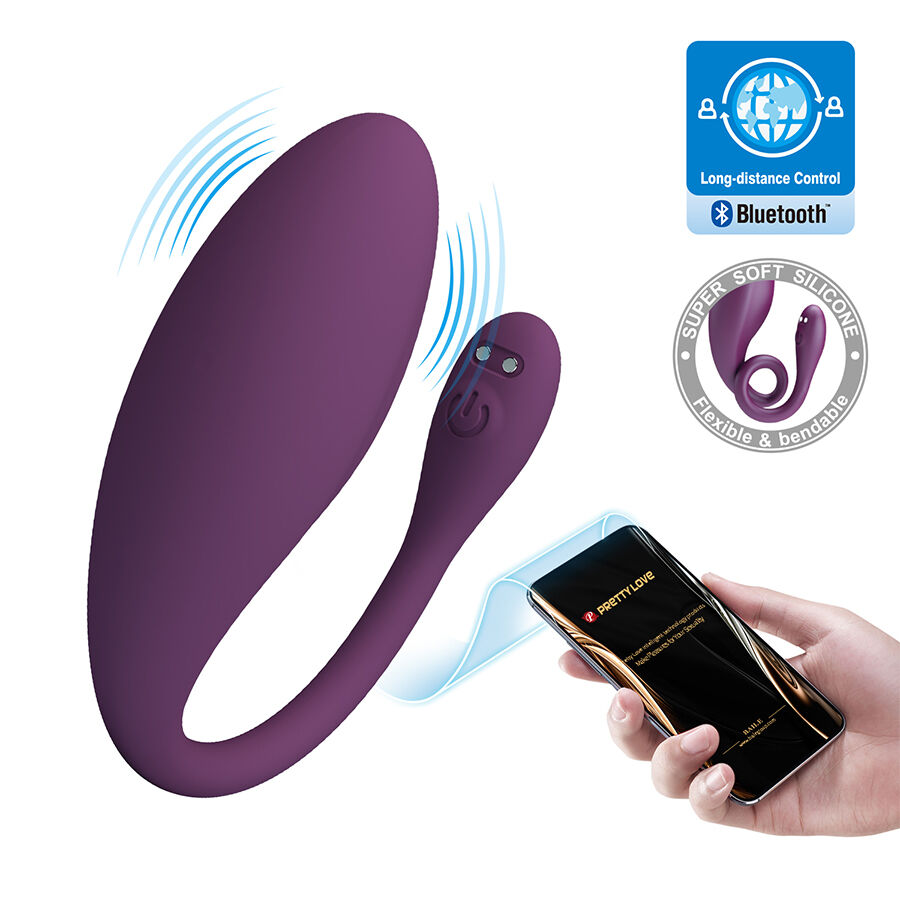 PRETTY LOVE - DORA UNSICHTBARER VIBRATOR MIT KOSTENLOSER APP