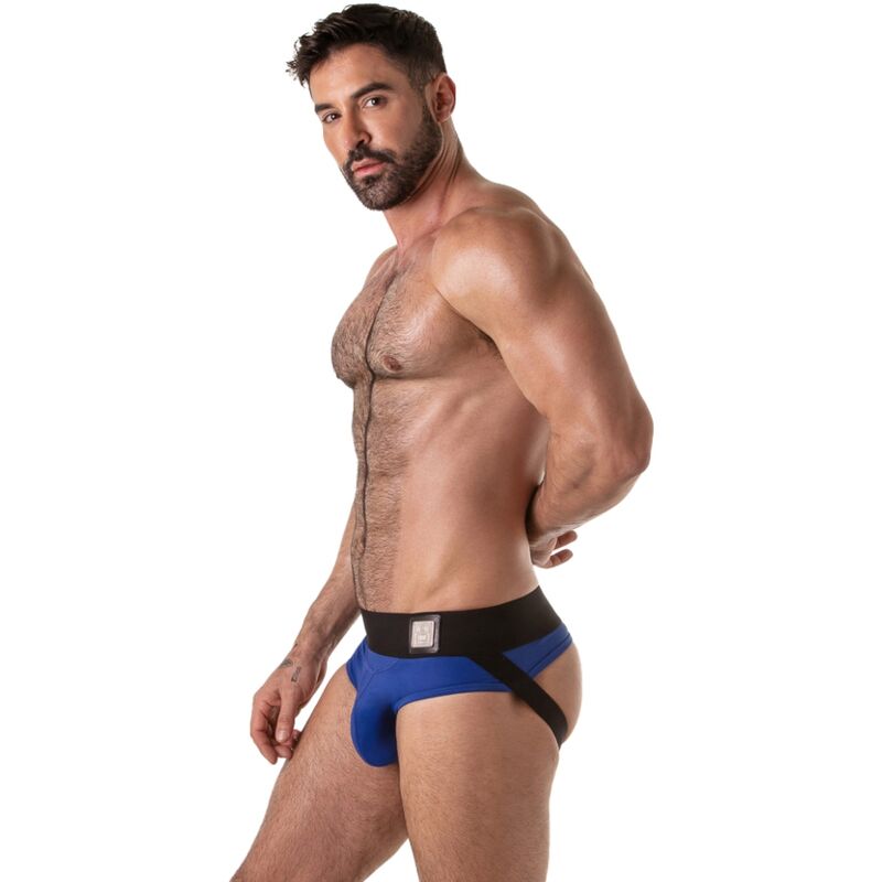 LOCKER GEAR - JOCKBRIEF MIT BREITEM BUND, BLAU, XL