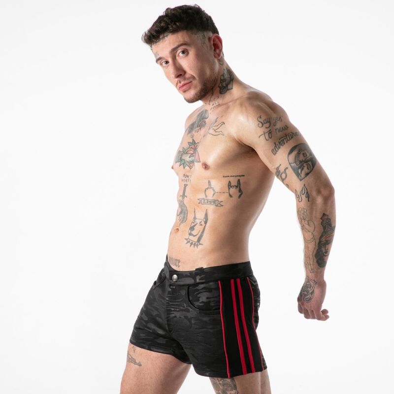 LOCKER GEAR - FULL MILITARY ACCESS SHORT RED XL